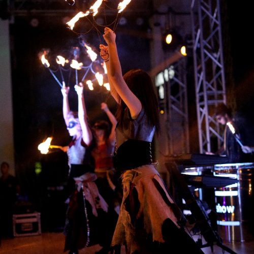 fire dance show